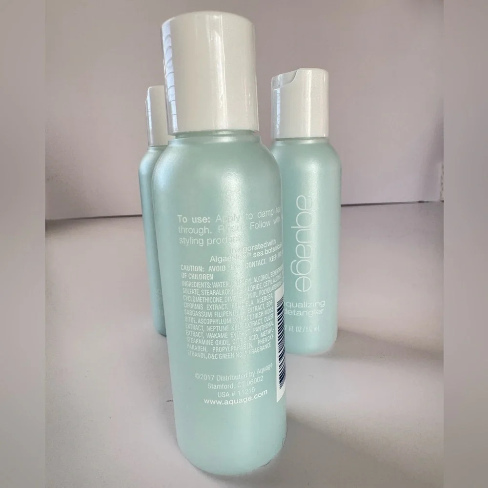 3 Aquage Equalizing Detangler Conditioners (2oz Each) NEW